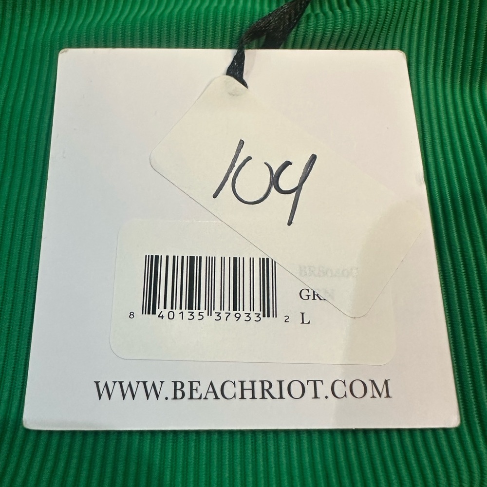 Beach riot Celine One Piece in limited edition Green NWT - Picture 8 of 9